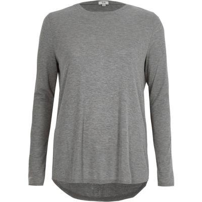 River Island Womens Crew Neck Long Sleeve T-shirt