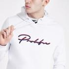 River Island Mens White 'prolific' Slim Fit Hoodie