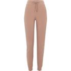 River Island Womens Brushed Ribbed Jersey Joggers