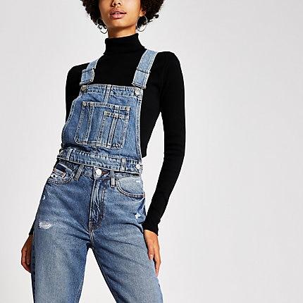 River Island Womens Dua Lipa X Pepe Jeans Denim Vest