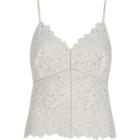 River Island Womens Lace Cami Crop Top