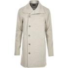 River Island Mensgrey Funnel Neck Jacket