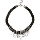 River Island Womens Chunky Rope Statement Necklace