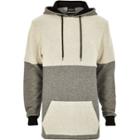River Island Mensnavy Antioch Panelled Surf Hoodie