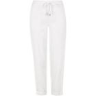 River Island Womens White Drawstring Pants