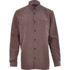 River Island Mens Slinky Cupro Shirt