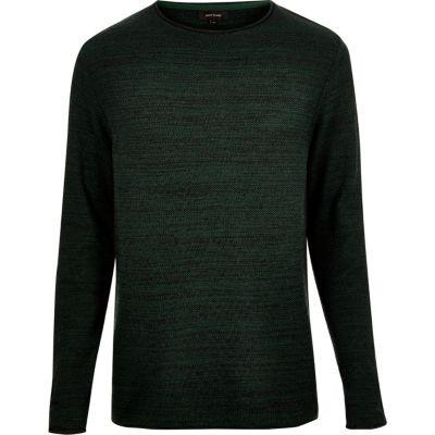 River Island Mens Knitted Crew Neck Sweater