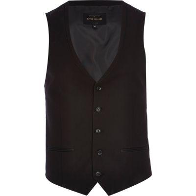River Island Mens Tuxedo Vest