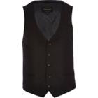 River Island Mens Tuxedo Vest