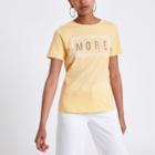 River Island Womens More' Cut Out T-shirt