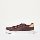 River Island Womens Metallic Trim Platform Sneakers