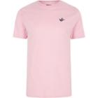 River Island Mens Swallow Embroidered Slim Fit T-shirt