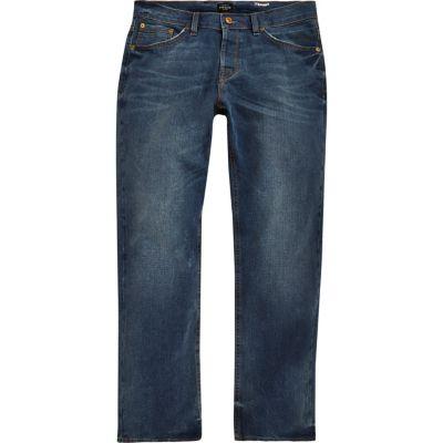 River Island Mens Dean Straight Leg Jeans