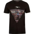 River Island Mens Las Vegas Print T-shirt