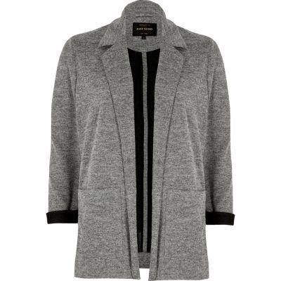 River Island Womens Contrast Cuff Jersey Jacket