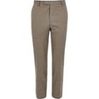 River Island Mens Dogstooth Check Cropped Skinny Pants