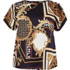 River Island Womens Plus Chain Print T-shirt
