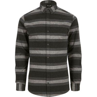 River Island Mens Only And Sons Stripe Slim Fit Shirt