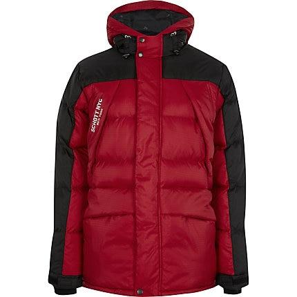 Mens Schott Padded Parka Jacket