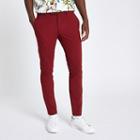 River Island Mens Super Skinny Fit Suit Trousers