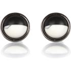 River Island Mensblack Semi Precious Earring