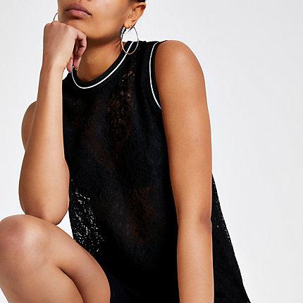 River Island Womens Lace Tank Top