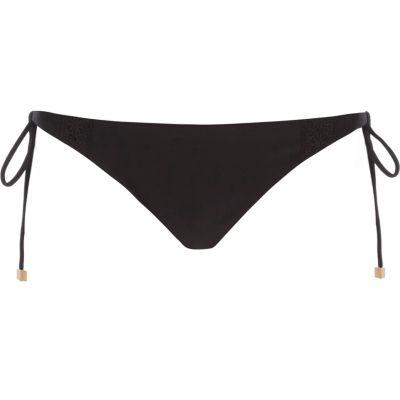 River Island Womens Lace Tie Side String Bikini Bottoms