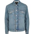 River Island Mens Relaxed Fit Denim Jacket