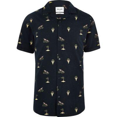 River Island Mens Only And Sons Slim Fit Short Sleeve Shirt