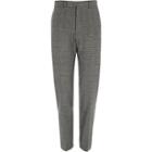 River Island Mens Check Stretch Slim Fit Suit Trousers