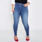 River Island Womens Plus Bright Wash Molly Jeggings