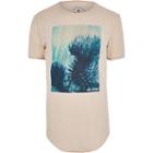 River Island Mens Only And Sons White Raw Hem T-shirt