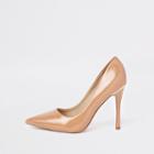 River Island Womens Honey Patent Pointed Pumps