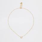 River Island Womens Gold Colour Horse Shoe Necklace