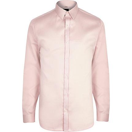 River Island Mens Premium Cotton Slim Fit Shirt