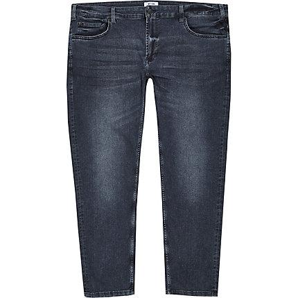 River Island Mens Only And Sons Big And Tall Black Jeans