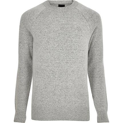 River Island Mens Knit Slim Fit Jumper
