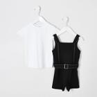 River Island Mini Girls 2 In 1 Romper