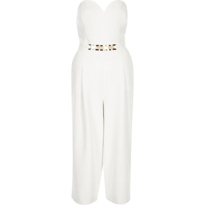 River Island Womens Smart Culotte Jumpsuit