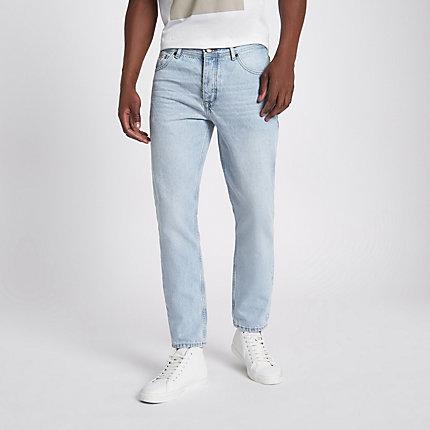 River Island Mens Jimmy Slim Fit Tapered Jeans