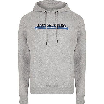 Mens Jack And Jones Branded Hoodie