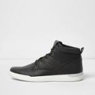 River Island Mens Perforated Contrast Sole Trainers