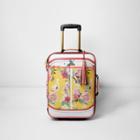 River Island Womens Floral Print Cabin Suitcase
