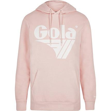 River Island Mens Gola Logo Print Hoodie