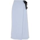 River Island Womens Eyelet Tie Side Wrap Culottes
