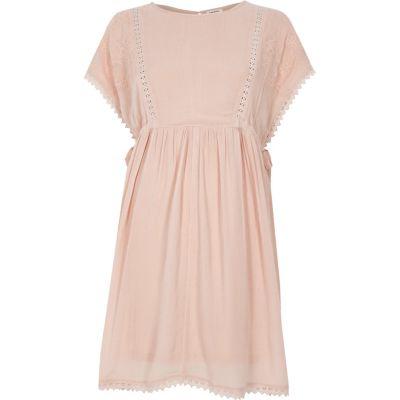 River Island Womens Crochet Trim Tie Side Dress
