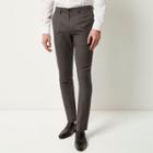 River Island Mens Textured Pants
