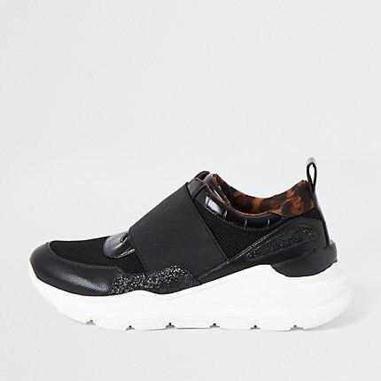 River Island Womens Elasticated Runner Trainers