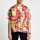 River Island Mens Jaded London Print Regular Fit Shirt