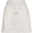 River Island Womens White Crochet Tie Waist Mini Skirt
